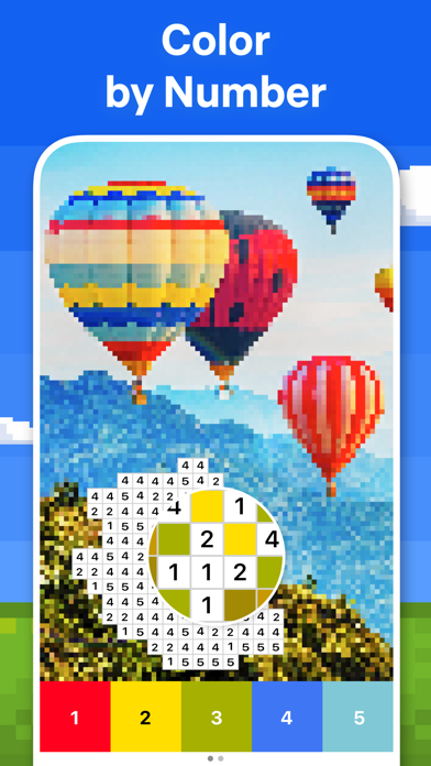 Screenshot of Pixel Art － Color by Number
