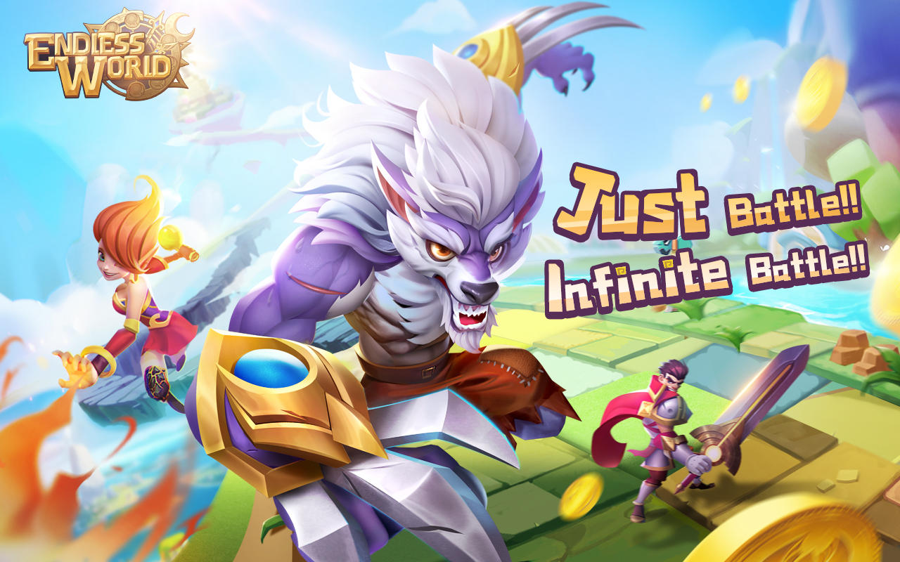 Endless World - Idle RPG 게임 스크린샷