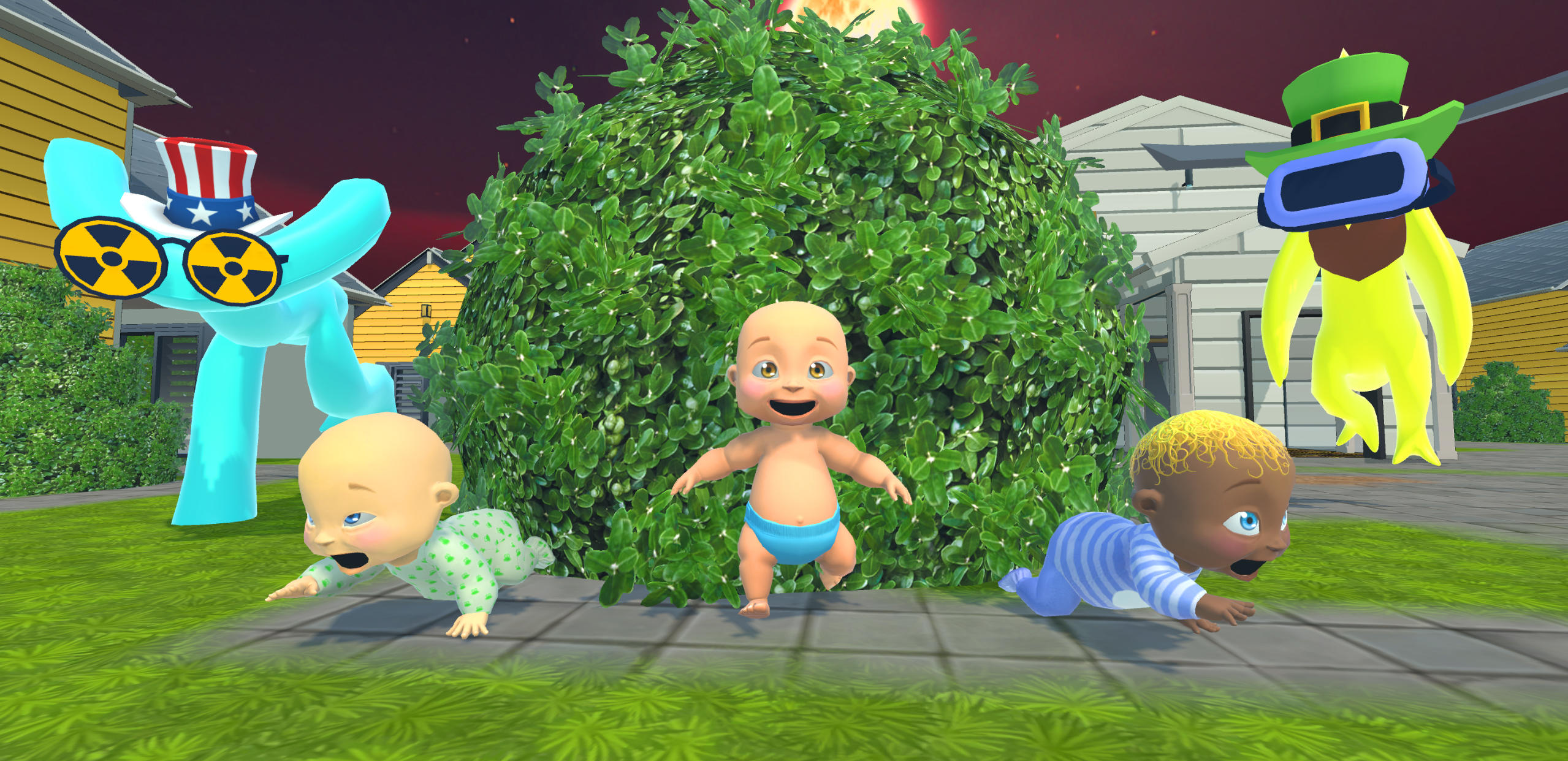 Screenshot of Monster Survivor: Hide Yellow