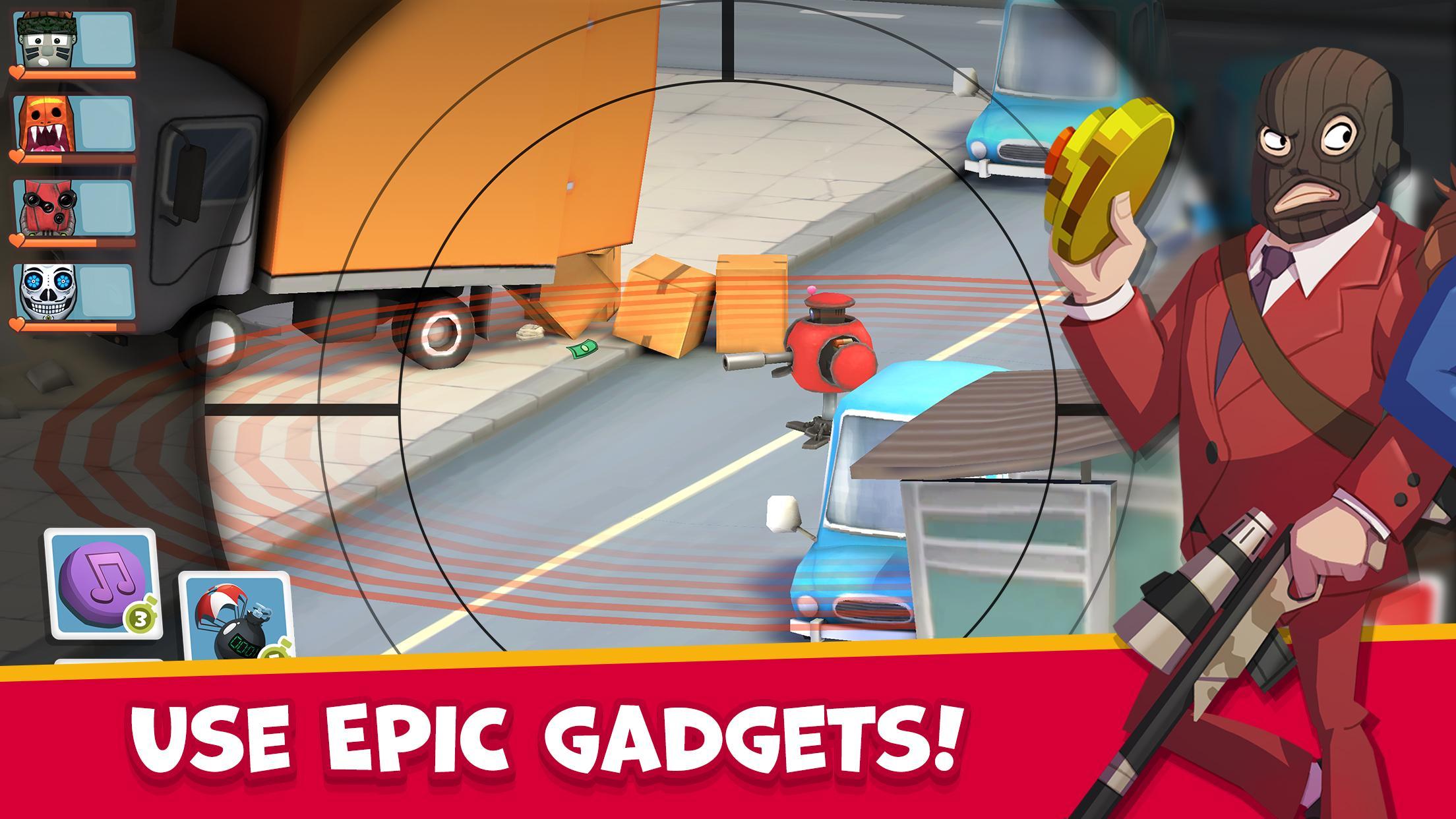 Snipers vs Thieves Game Screenshot