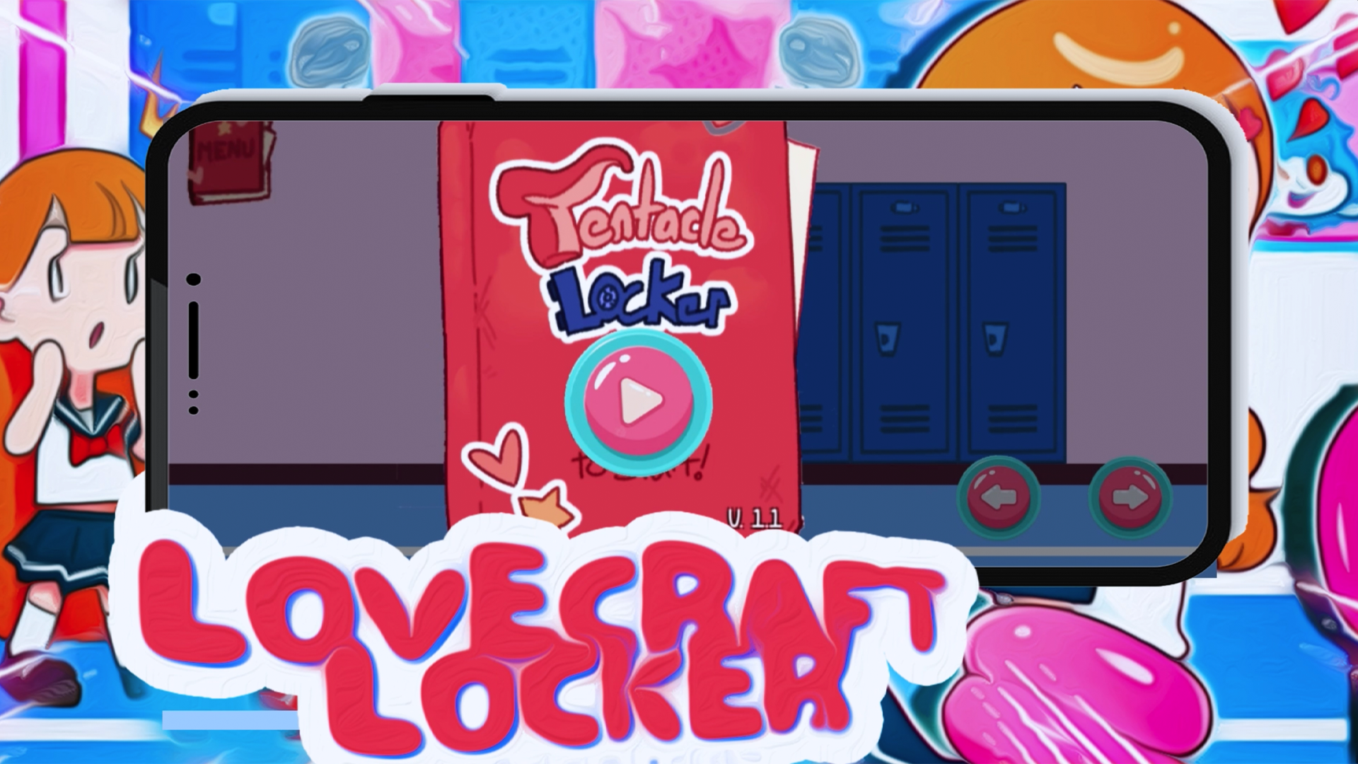 LoveCraft Locker Game screenshot game