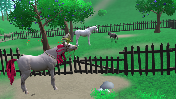 Unicorn Horse Academy Sim Game Game Screenshot