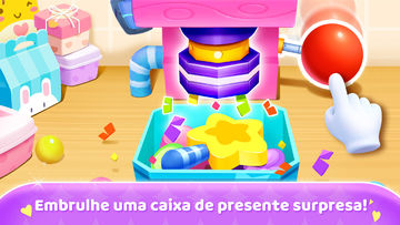 Captura de Tela do Jogo Fábrica de Doces-Pequeno Panda