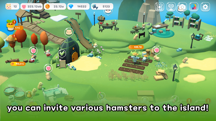 Hamster Village Game Screenshot