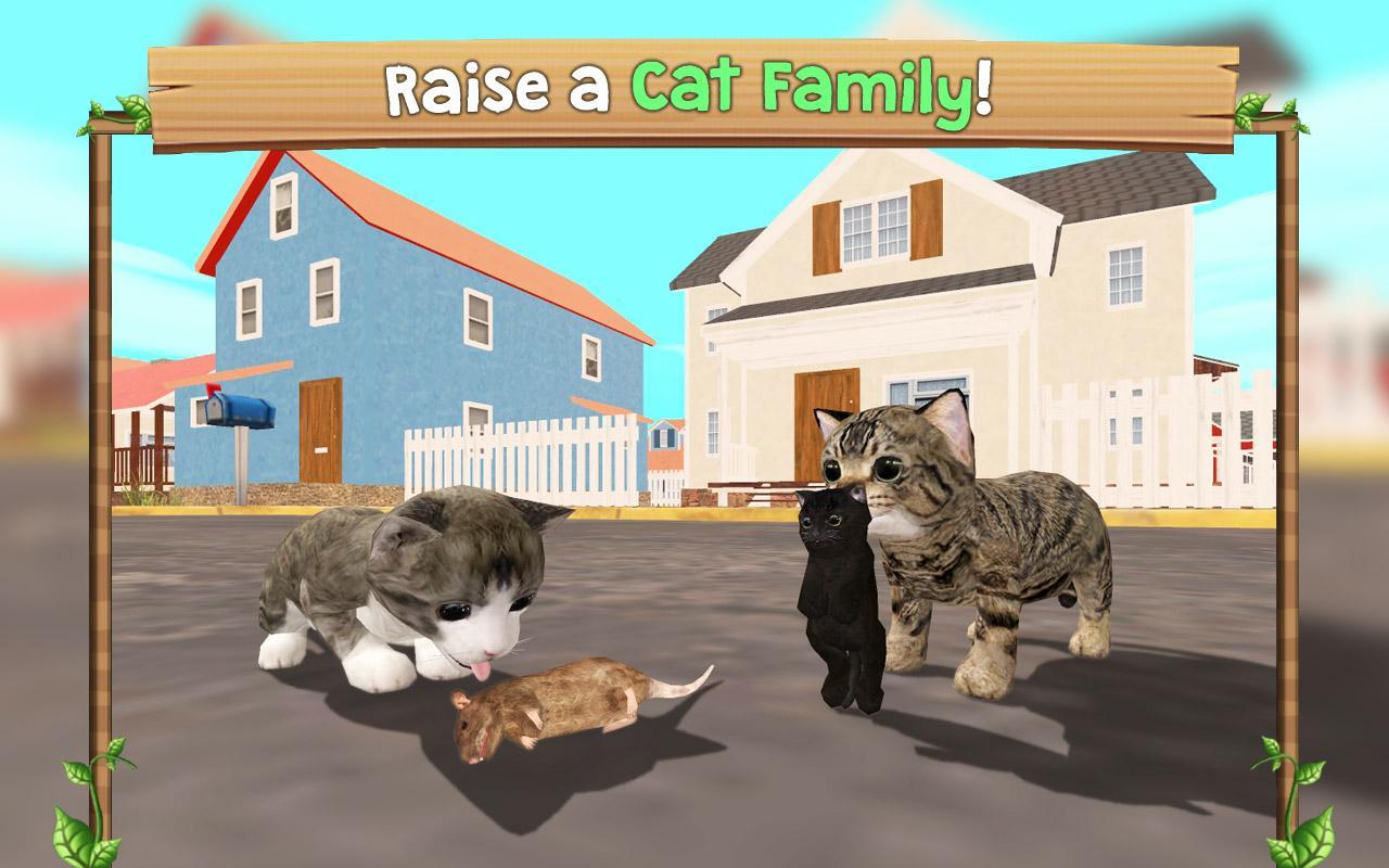 Screenshot 1 of कैट सिम ऑनलाइन: बिल्लियों के साथ खेलें 213