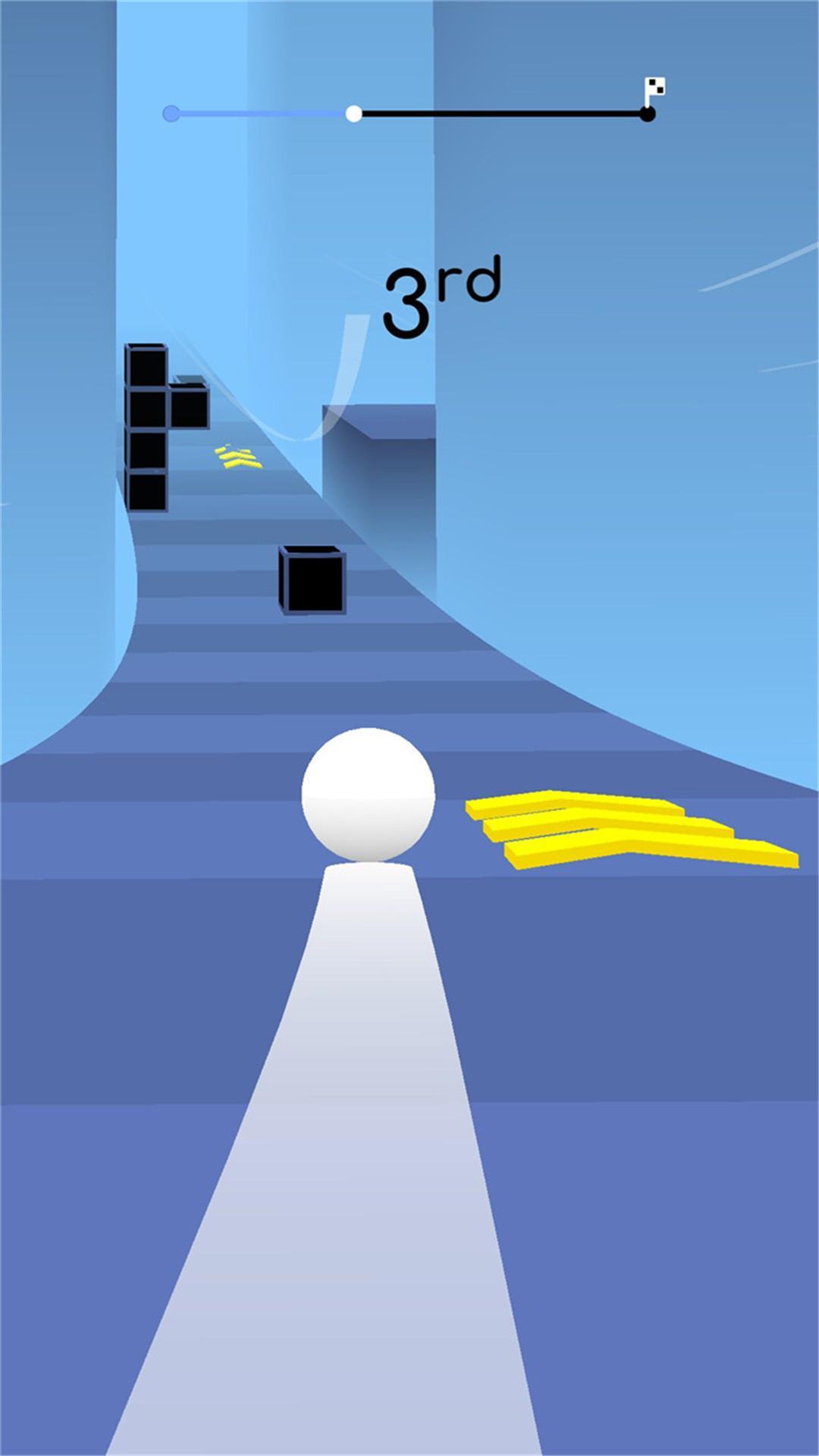 Racing Balls 3D Game Screenshot