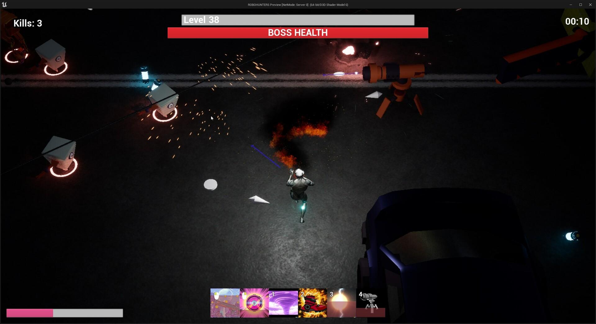 Screenshot of RoboHunters