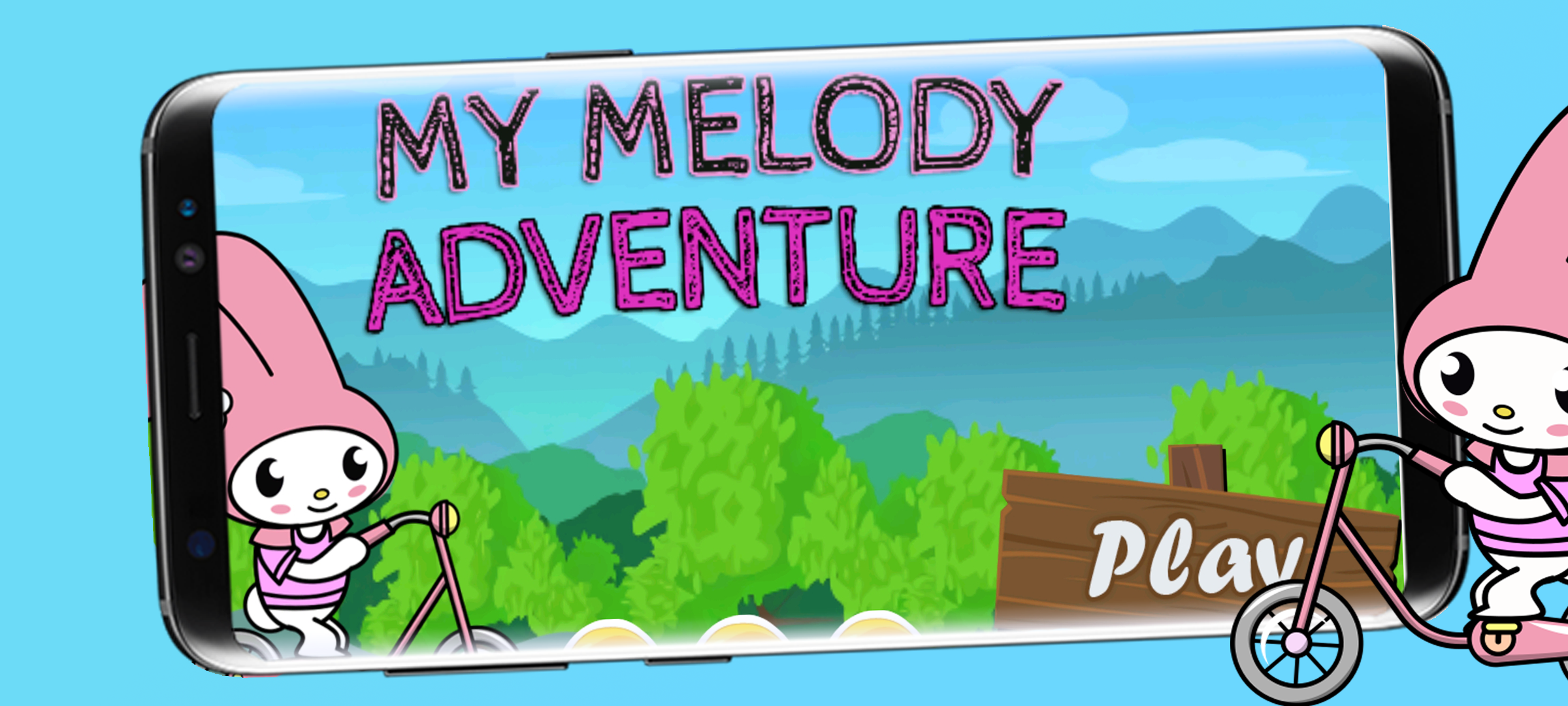Cute My Melody Adventure 게임 스크린 샷
