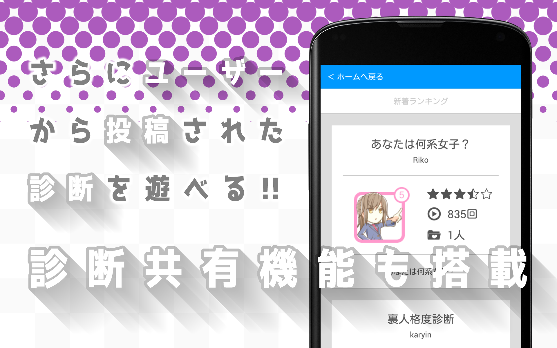 影の薄さ診断 - あの、ここにいます……!! Testiiの診断・心理テストシリーズ Game Screenshot