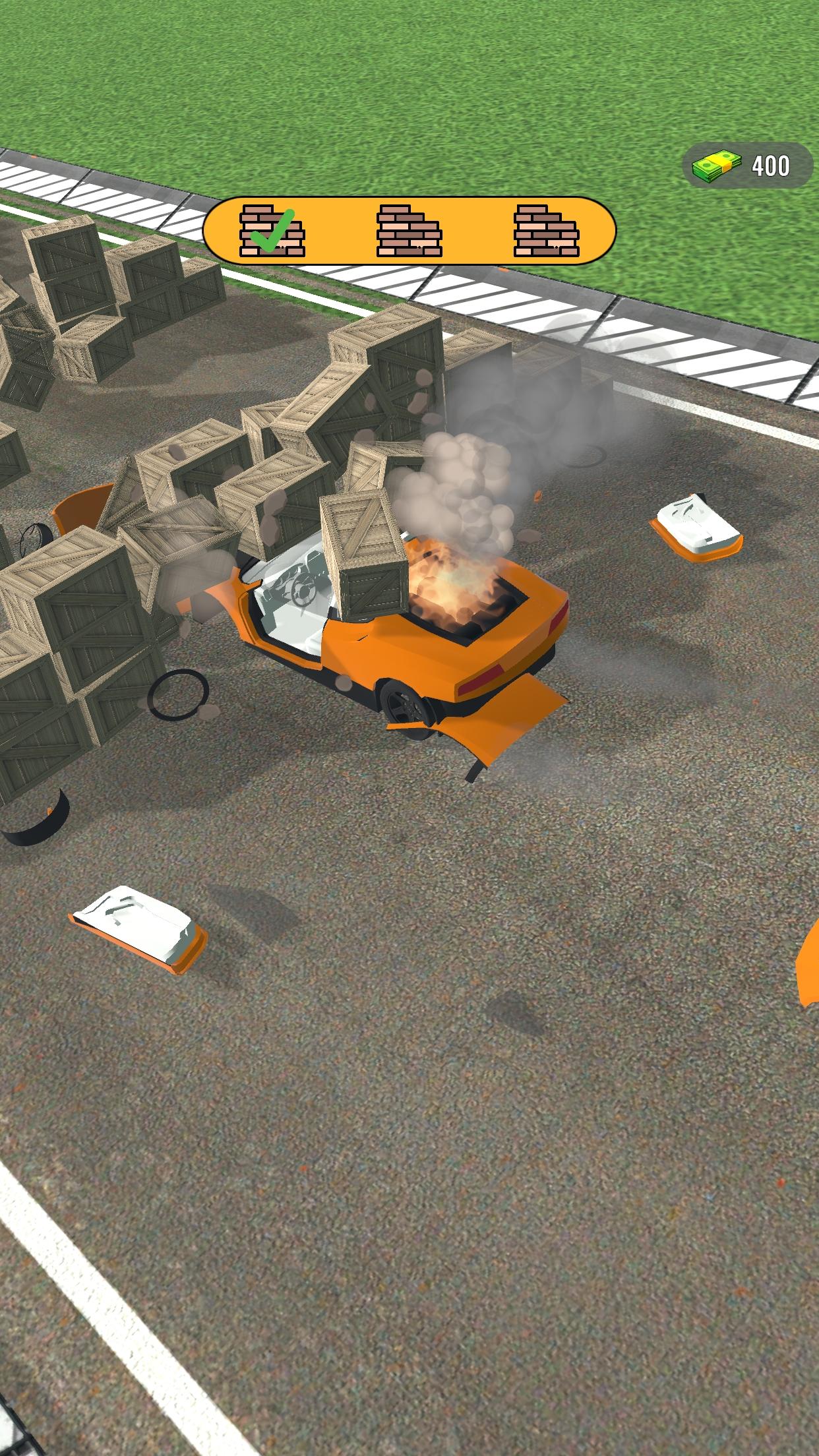 Car Test 3D Game Screenshot
