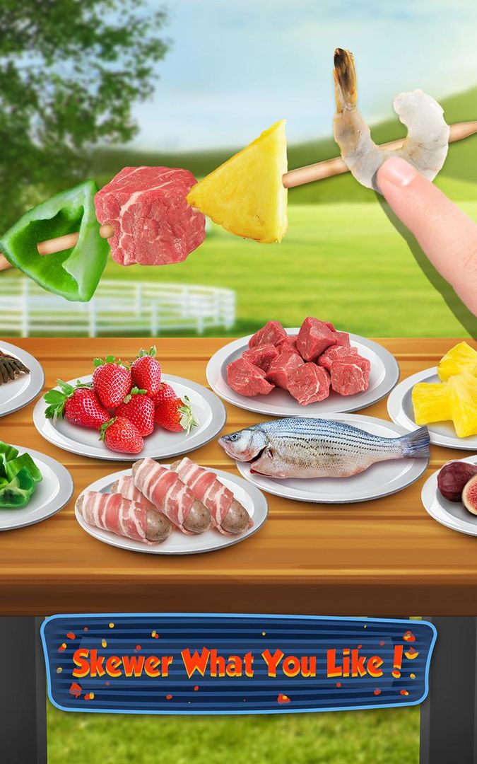 BBQ Kitchen Grill Cooking Game screenshot game