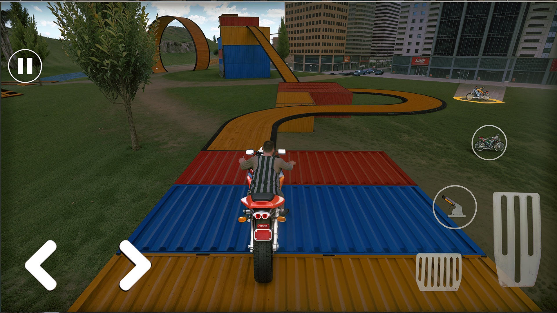 Indian Bike Driving Simulator Game Screenshot