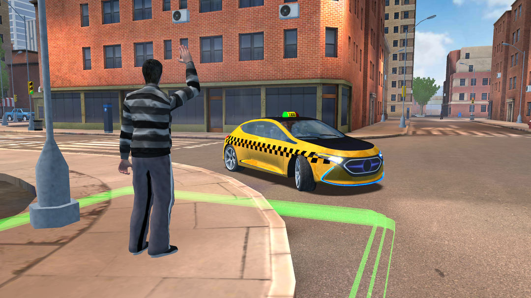 Taxi Sim 2020 게임 스크린 샷