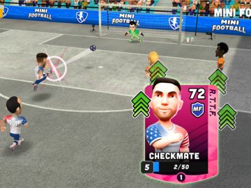 Captura de Tela do Jogo Mini Football Jogo de Futebol