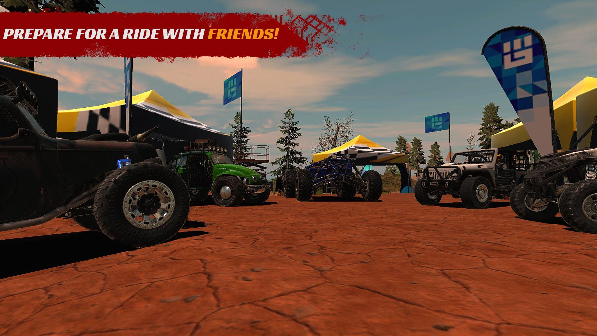 Offroad PRO - Clash of 4x4s Game Screenshot