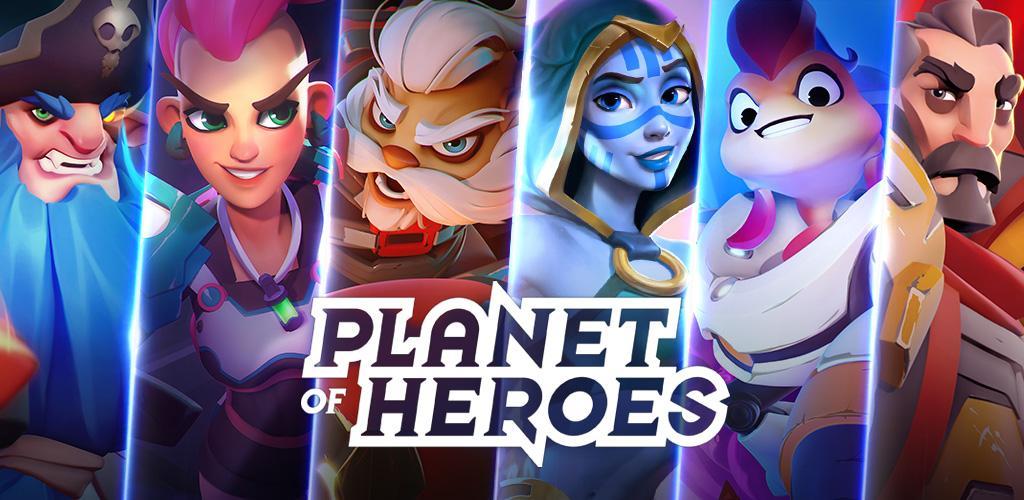Banner of Planet of Heroes - Mobile MOBA (inedito) 