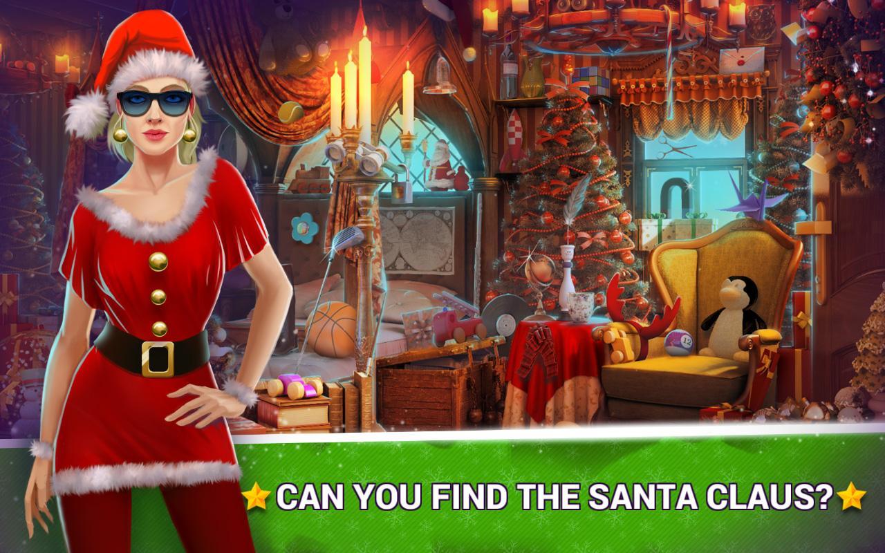 Hidden Objects Christmas Trees Game Screenshot