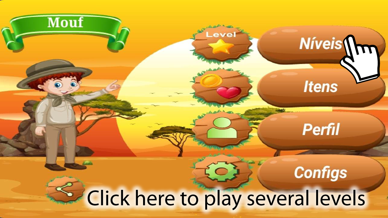 Cuplikan Layar Game Multi Adventure Safari Part1