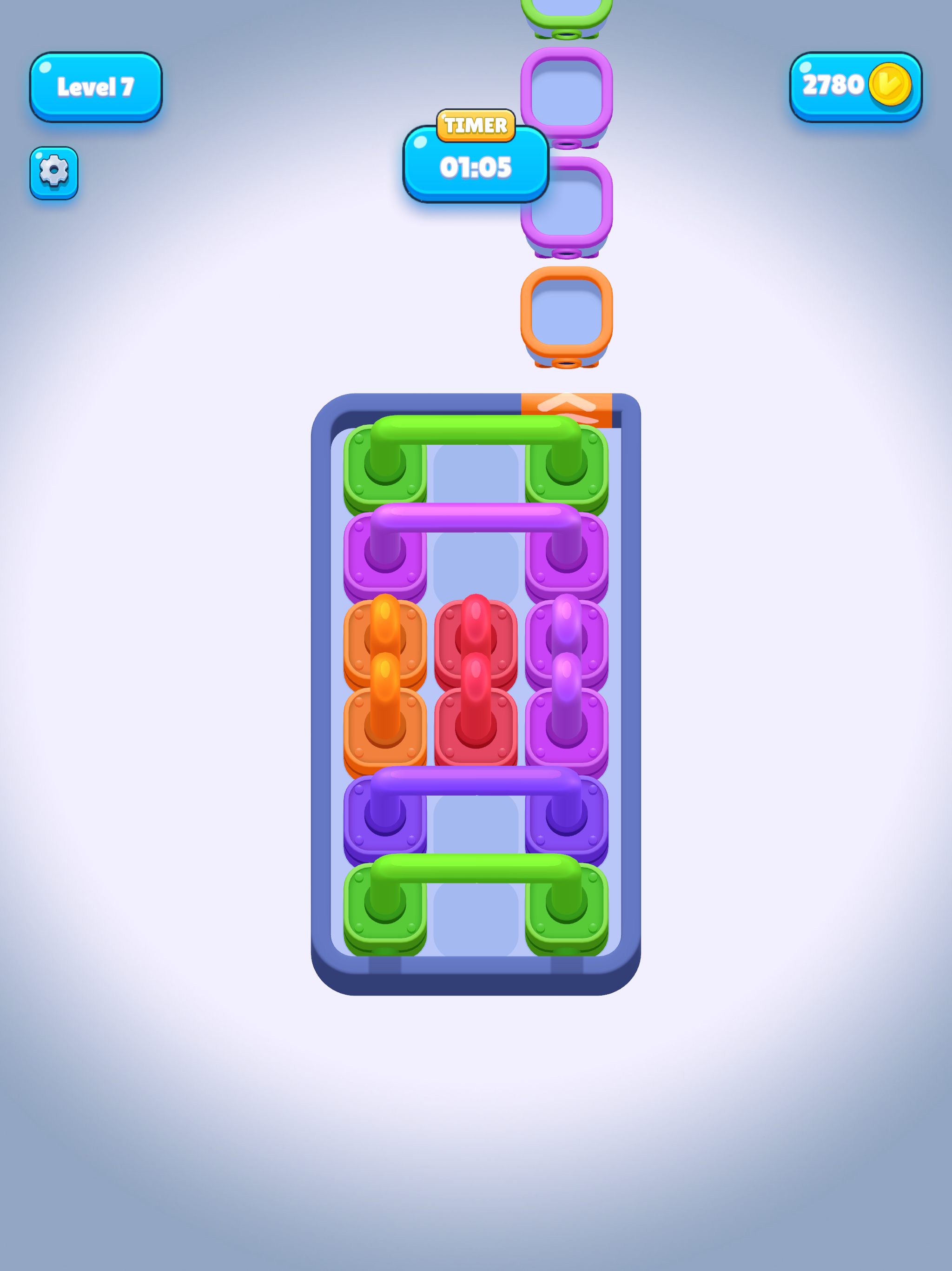 Tube Escape! Game Screenshot