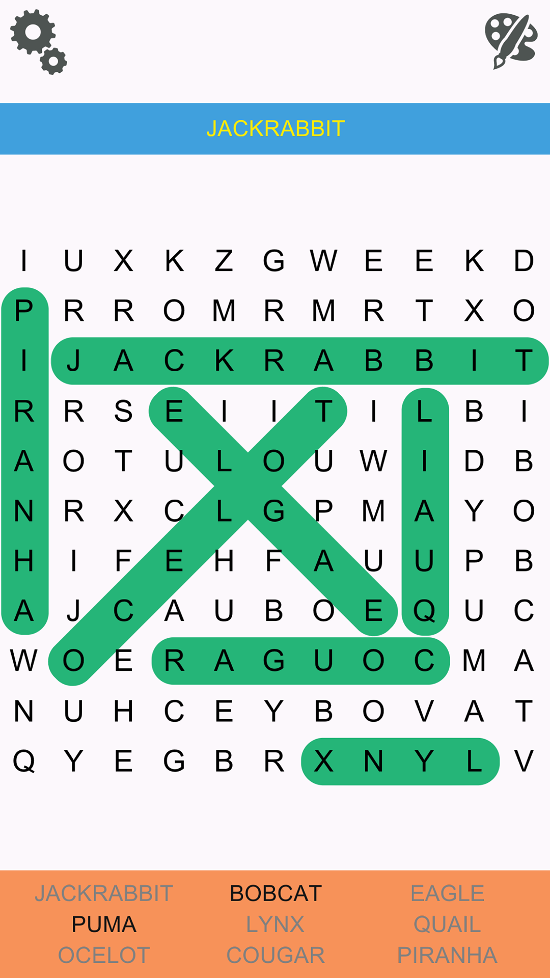 Screenshot 1 of Word Search Epic 1.5.6