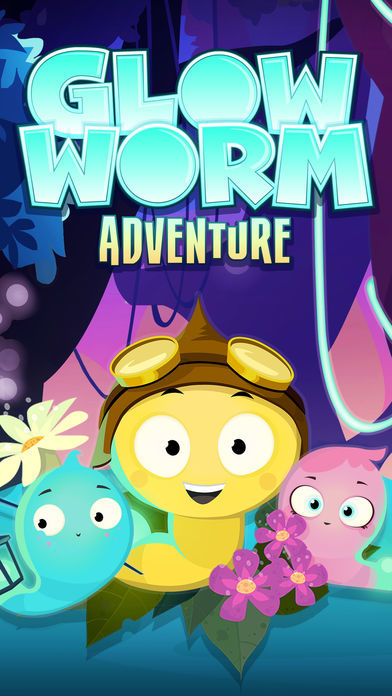Screenshot of Glow Worm Adventure
