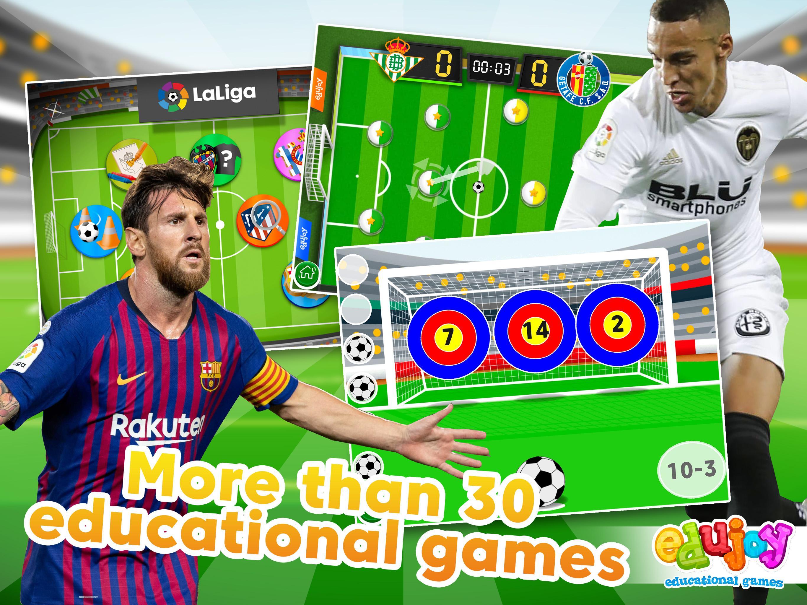 Screenshot 1 of Jogos educativos da La Liga - Jogos para crianças 6.5