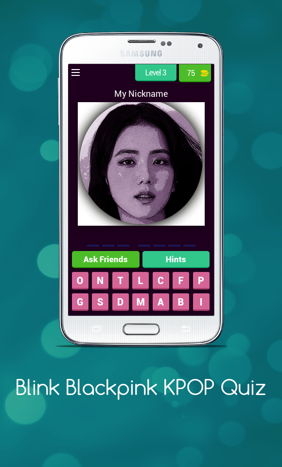 Screenshot of Blink Blackpink KPOP Quiz