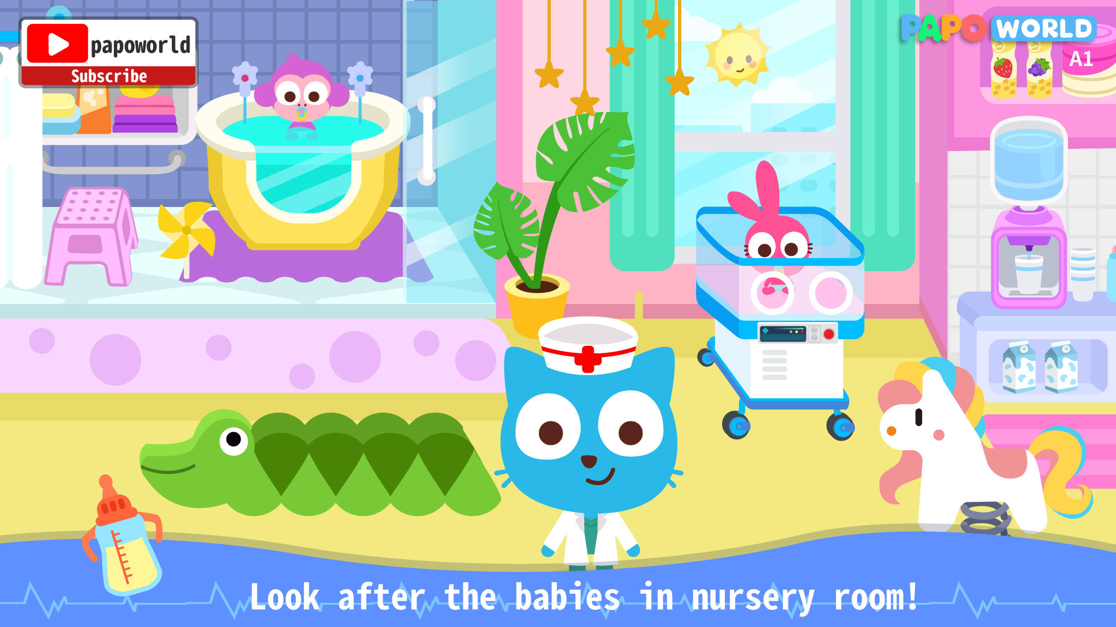 Screenshot of Papo Town: Hospital