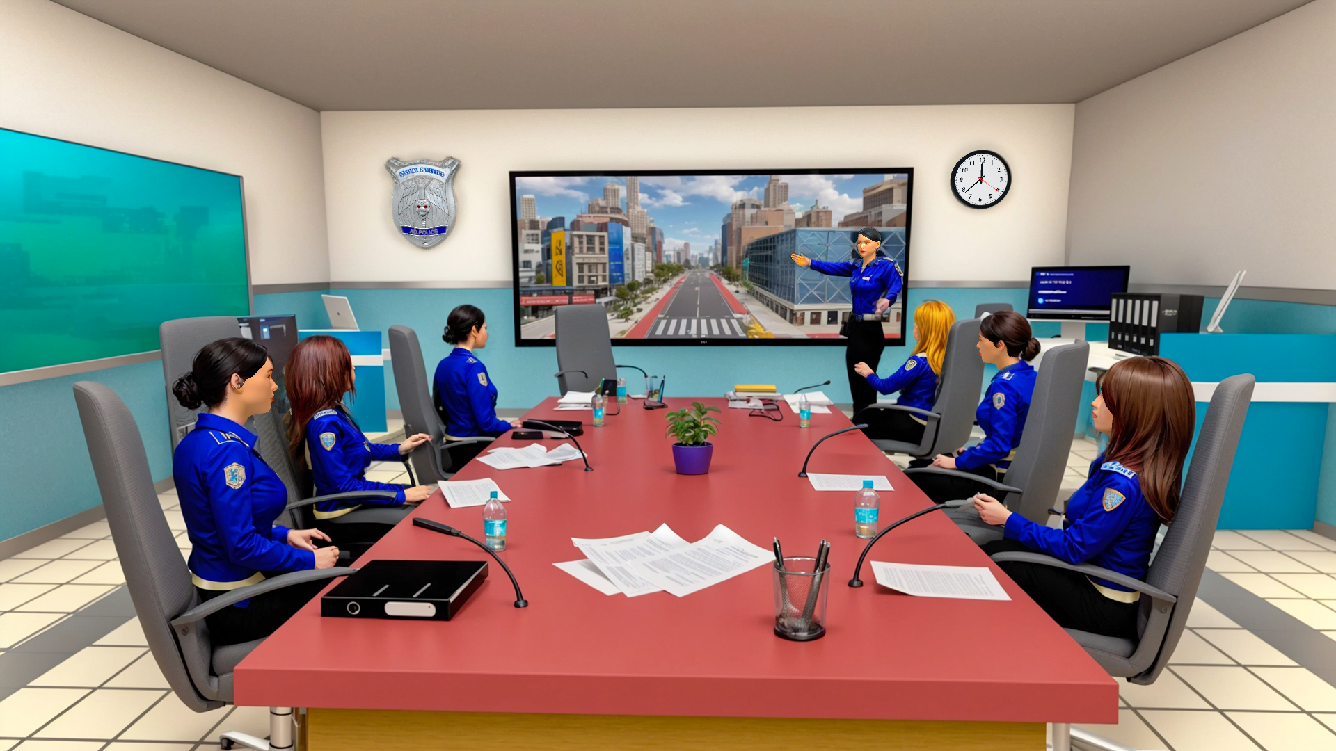 Police Mom Simulator Prison Game Screenshot