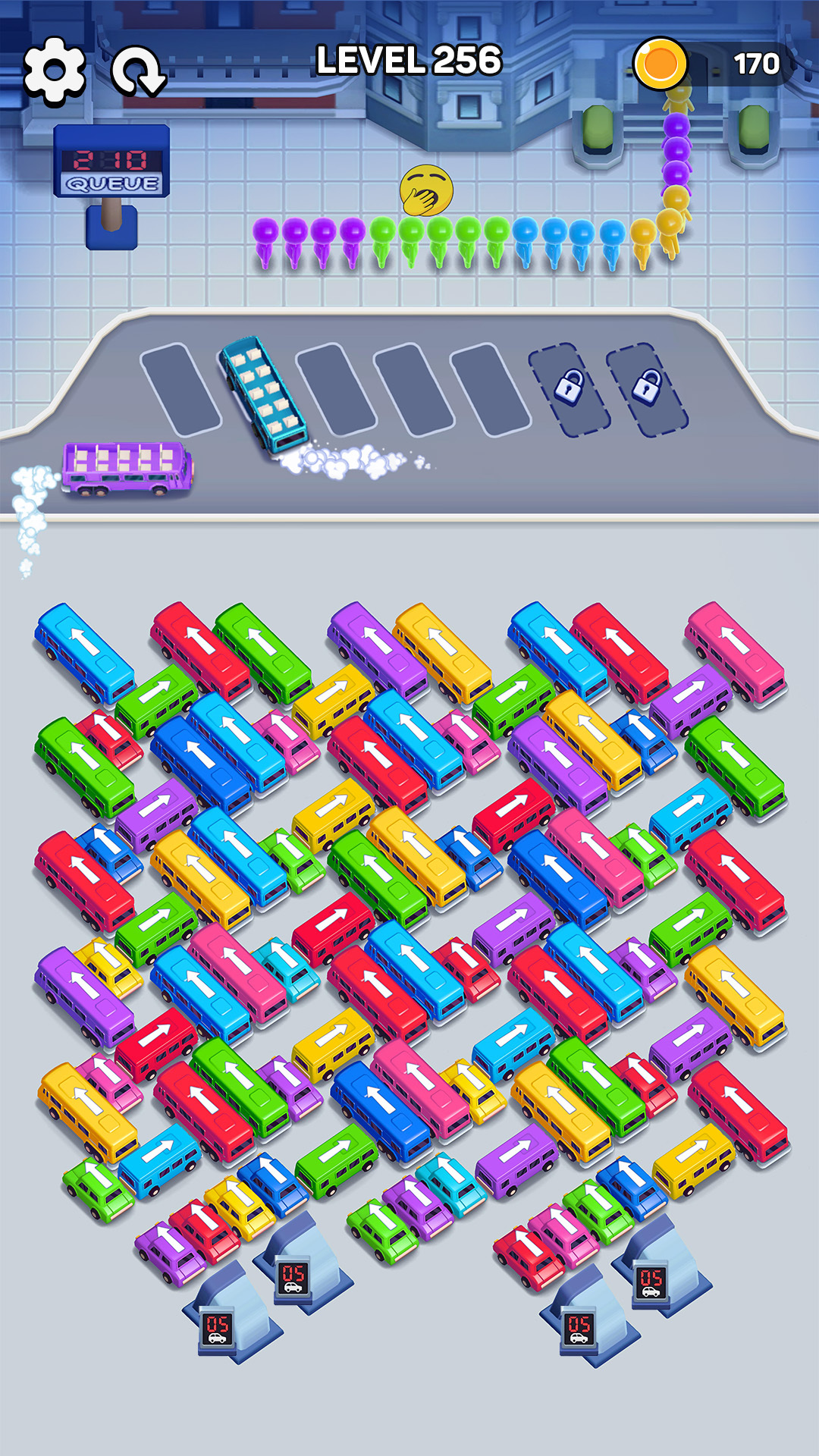Bus Out Game Screenshot