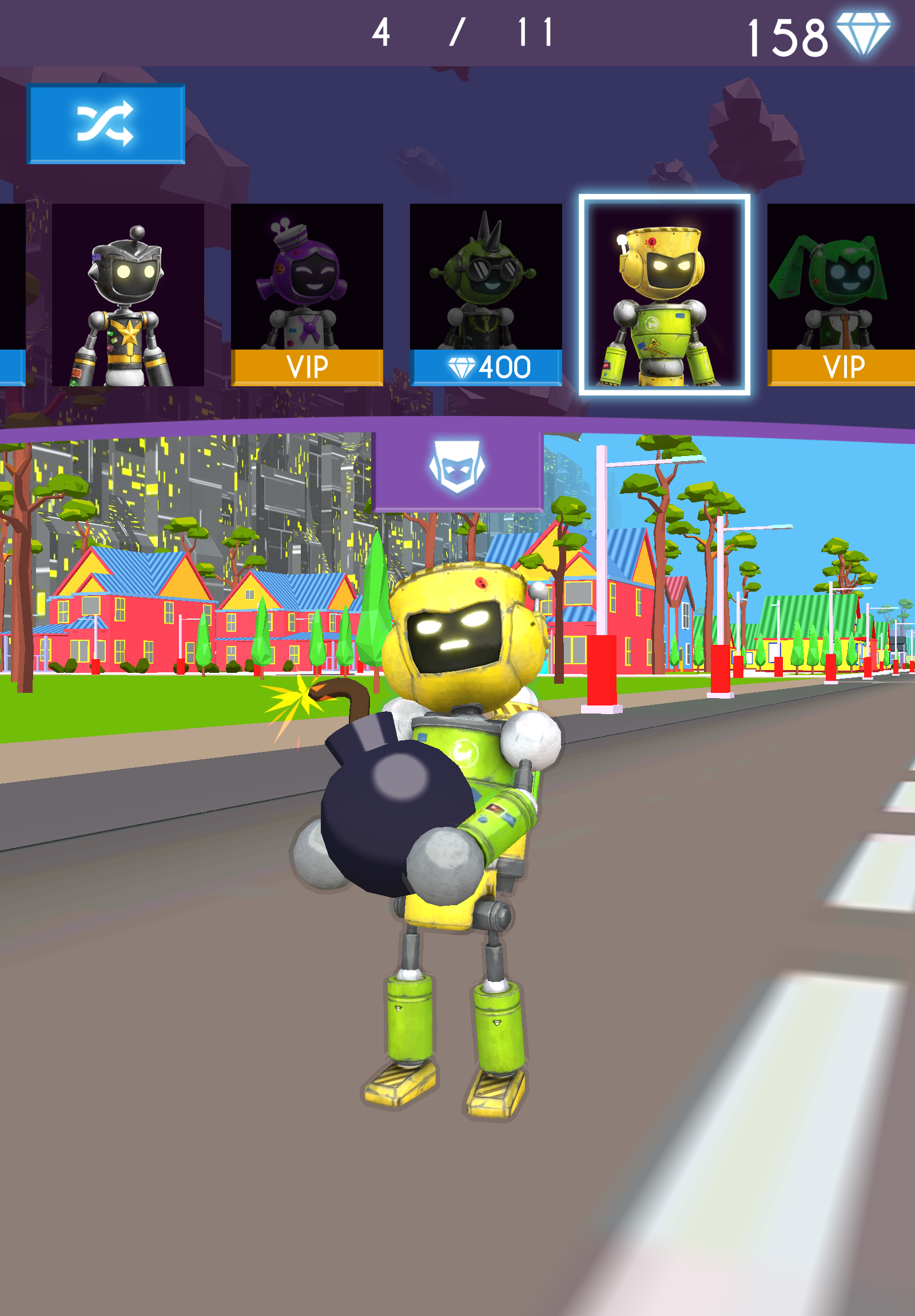 Captura de Tela do Jogo Bomb it! Bounce Masters 🤖