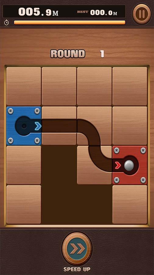 Moving Ball Puzzle screenshot game