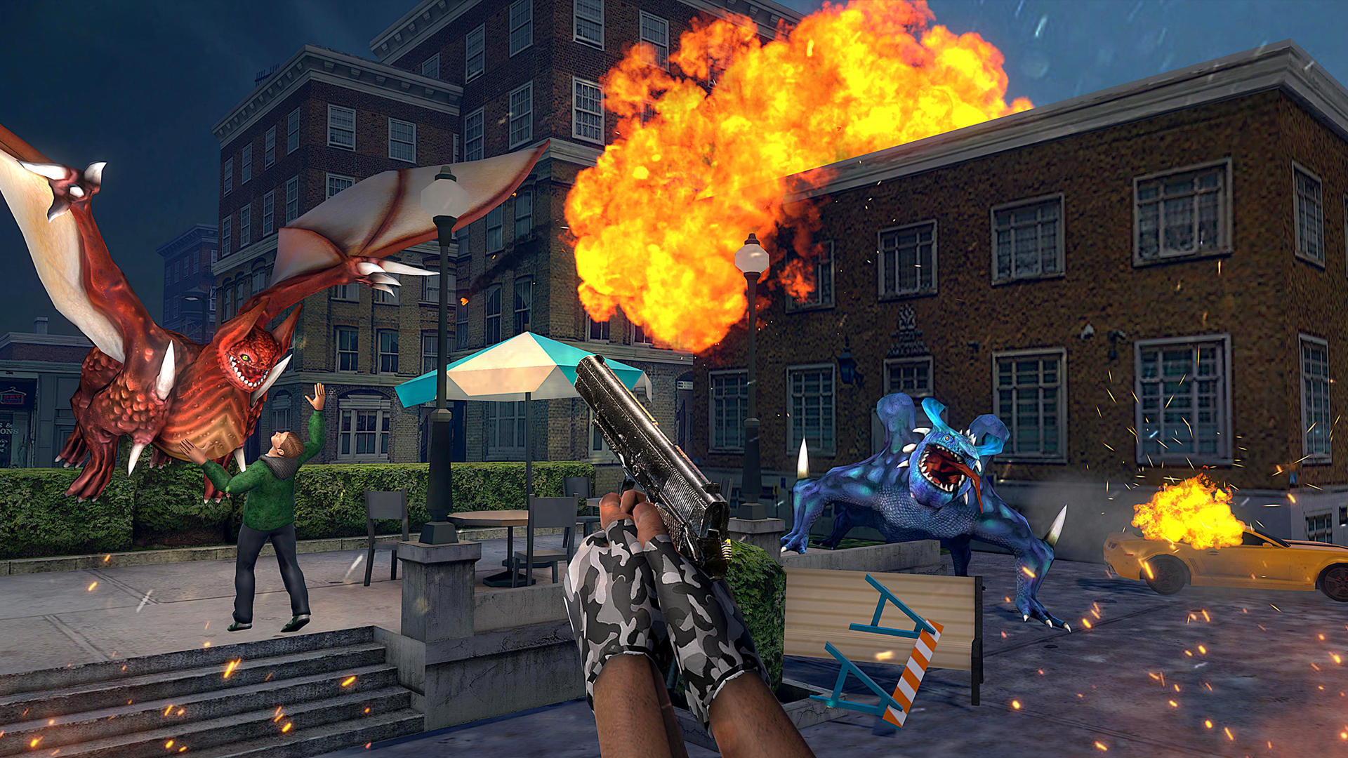 Screenshot of Dragon Adventure City Survival