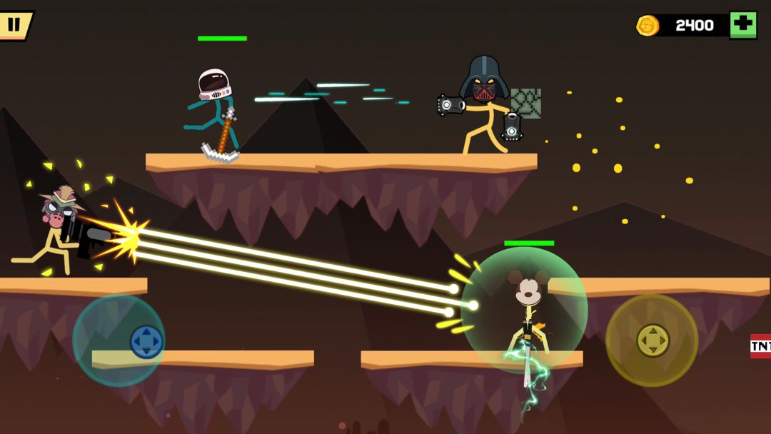 Screenshot of Stickman Fight Battle