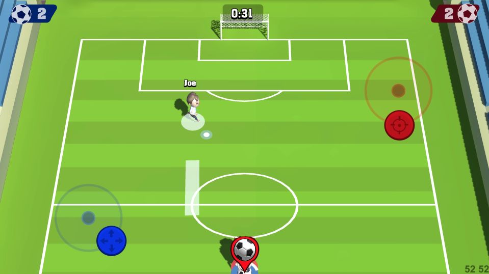 SuperStar Sports - Soccer 게임 스크린 샷