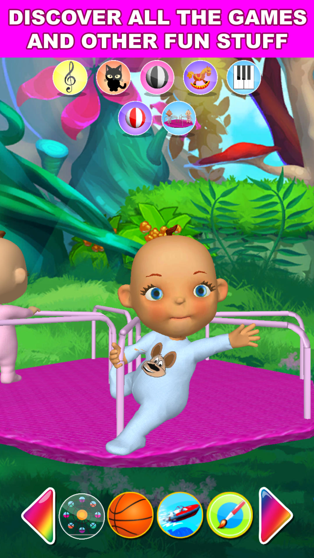 Talking Baby Twins Newborn 2 ภาพหน้าจอเกม