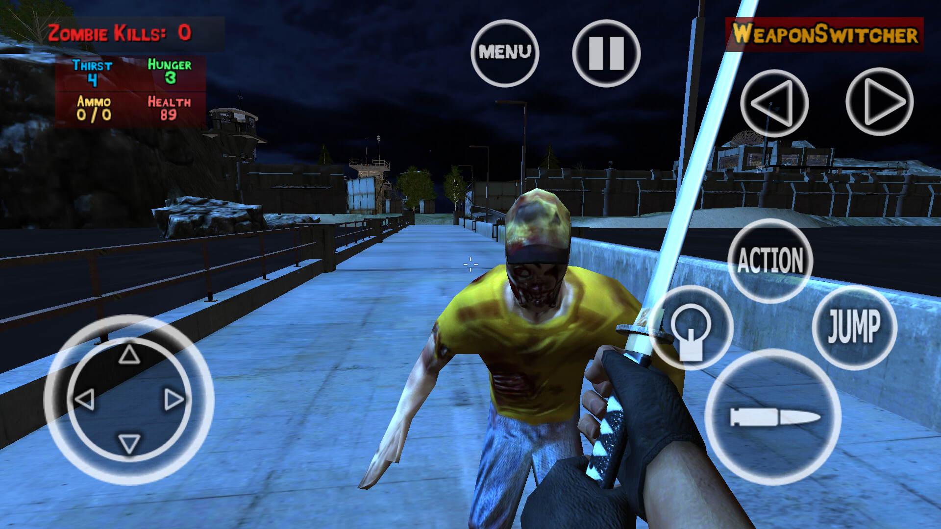 Captura de Tela do Jogo Zombie Infection