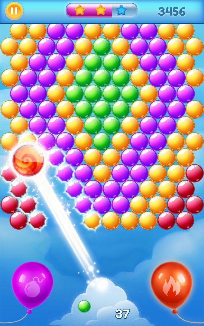 Bubble Color Mania screenshot game