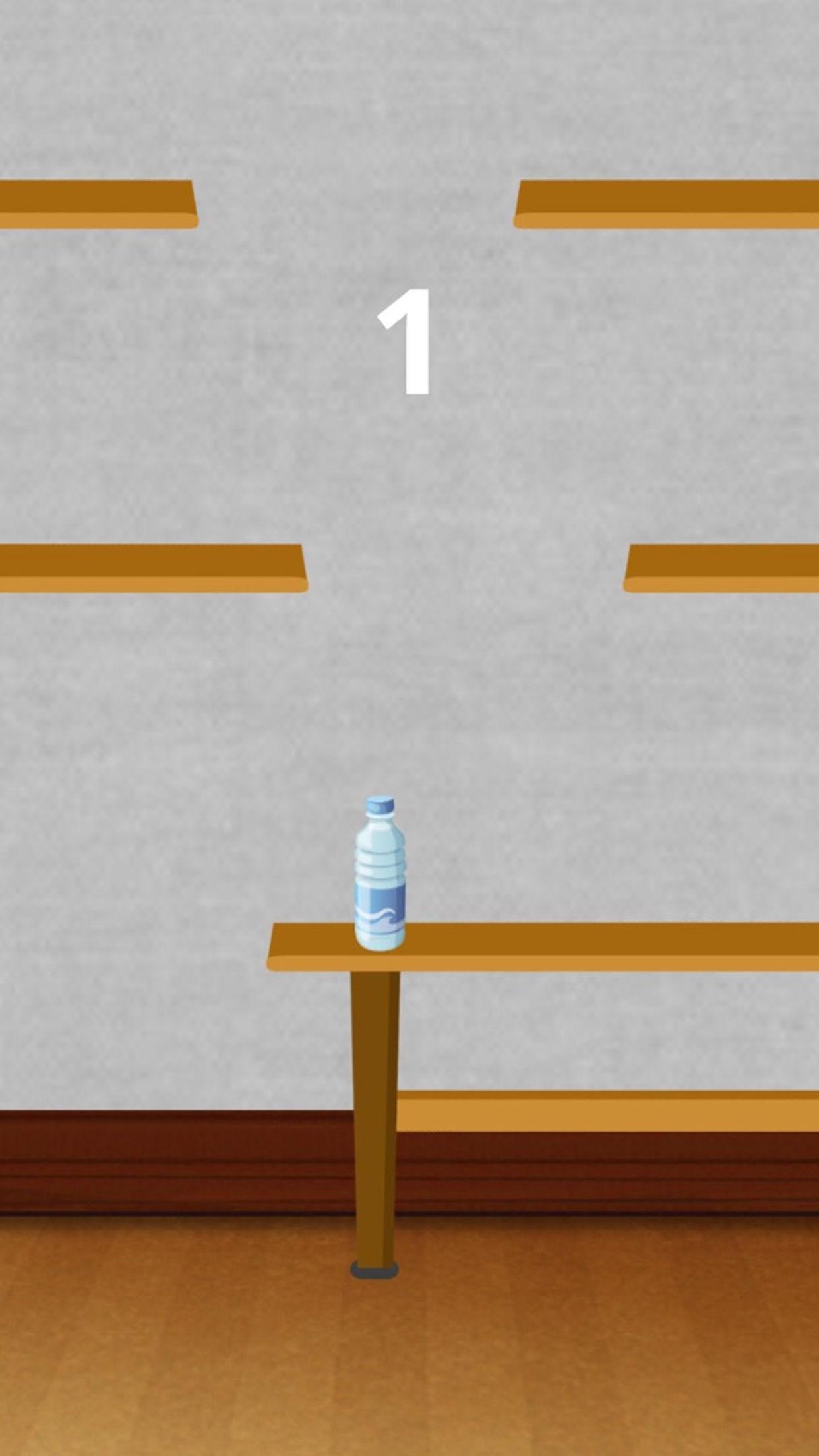 Screenshot of Bottle Flipper - Flippy 2K17