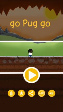 Go Pug Go Game Screenshot