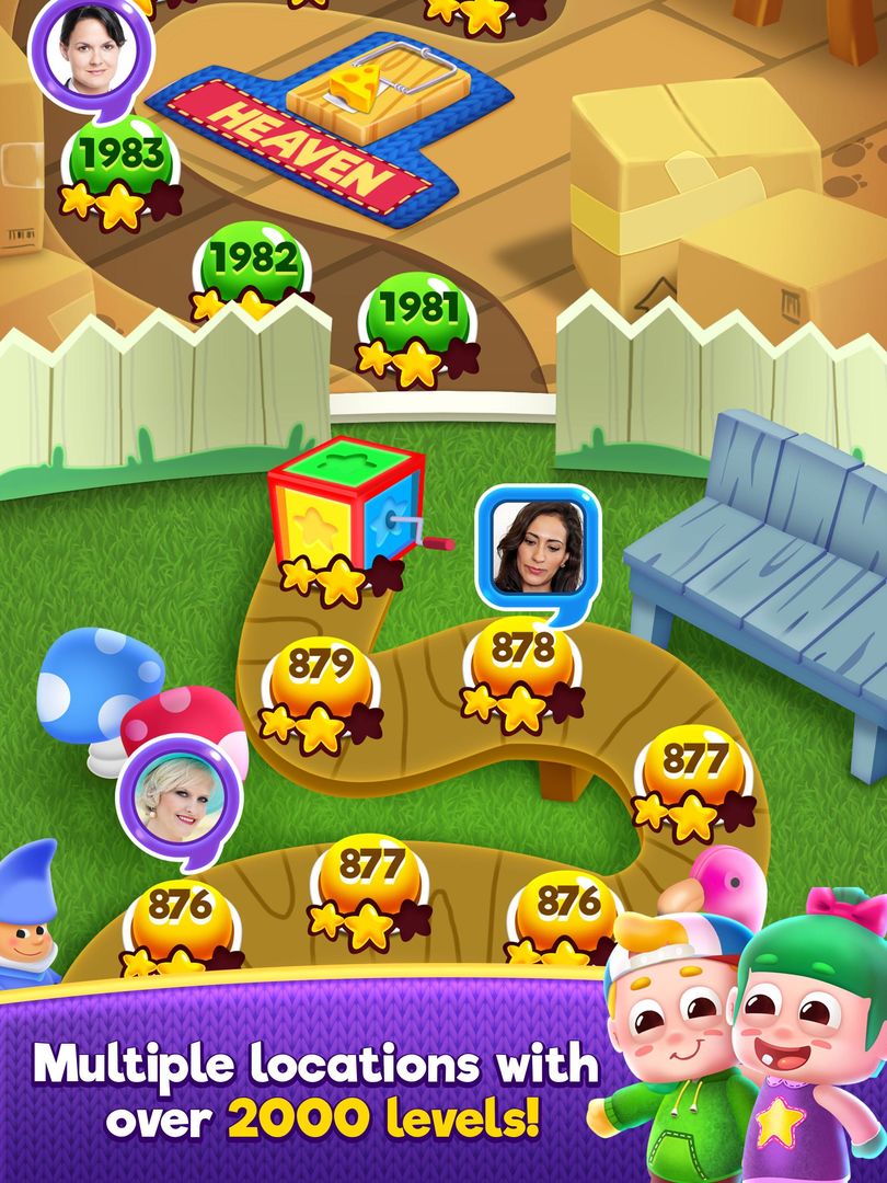 Screenshot of Toys Pop: Bubble Shooter Games