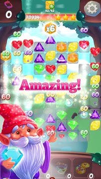 森林爆破:ダイヤモンドマッチ3 ゲームのスクリーンショット