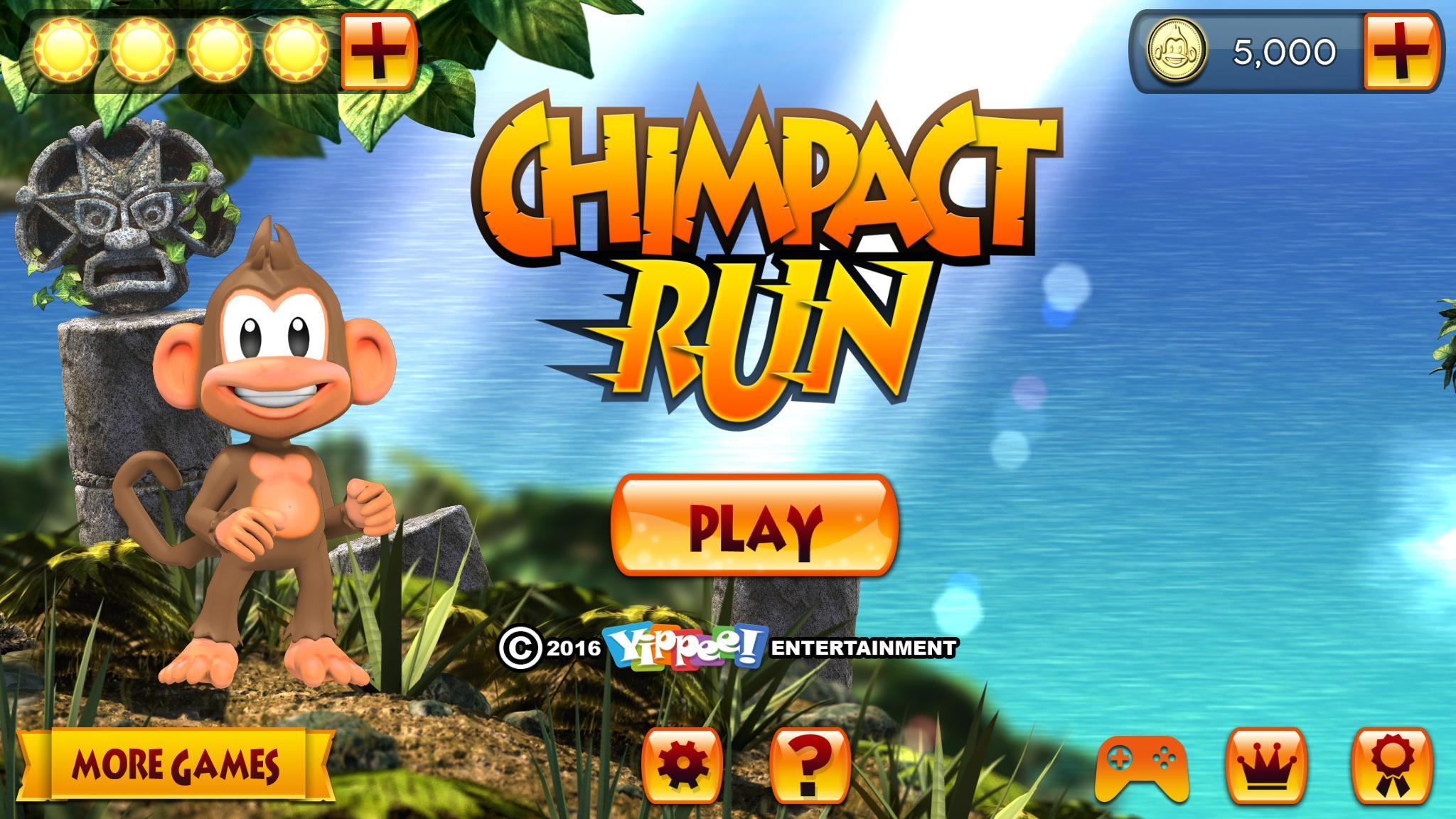 Cuplikan Layar Game Chimpact Run (Pay Once No-IAP)