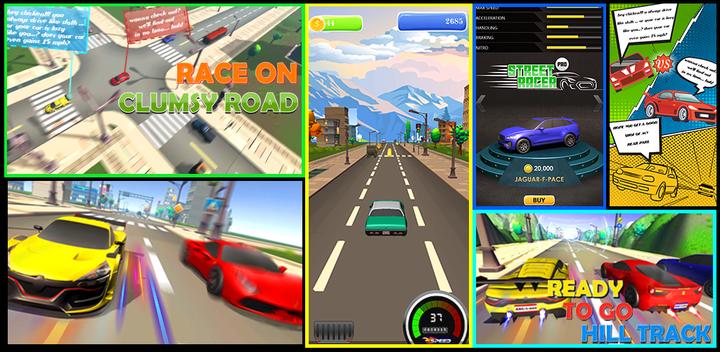 Banner of Street Racer Pro: 3D リアル トラフィック カー レーシング ゲーム 1.4.1