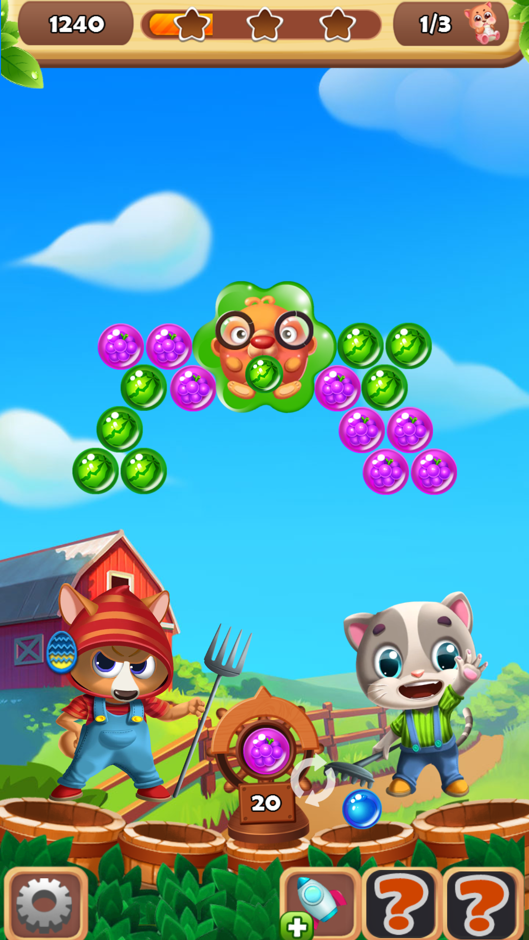 Cat Bubble Time ภาพหน้าจอเกม