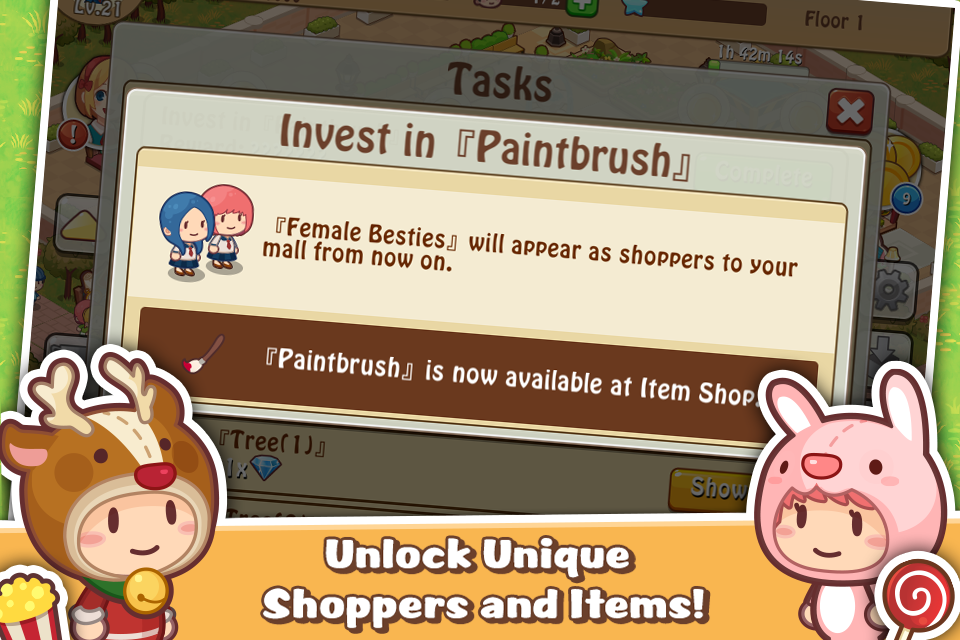 Happy Mall Story: Sim Game Game Screenshot