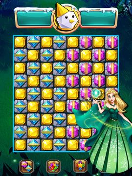ice princess jewelry star Game Screenshot