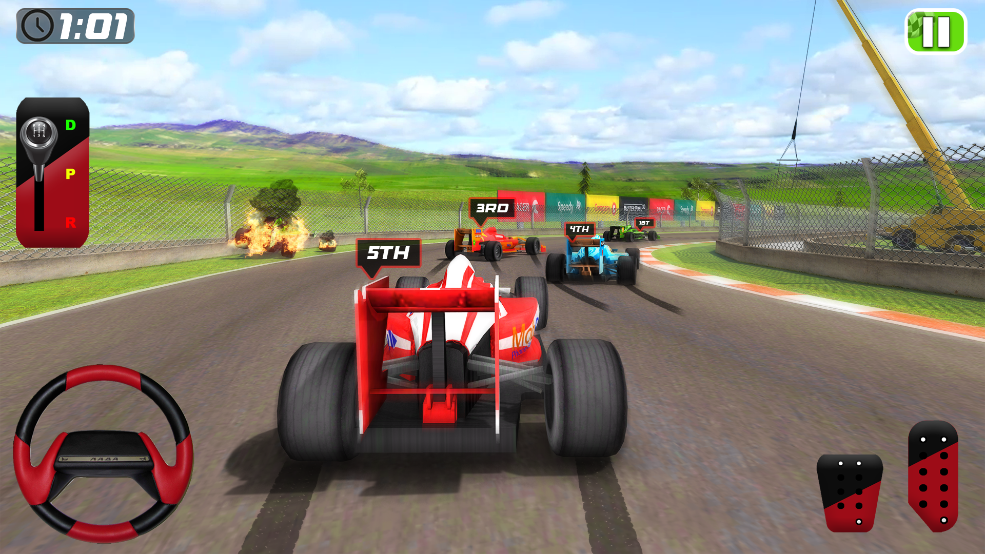Formula car racing 3d ultimateのキャプチャ