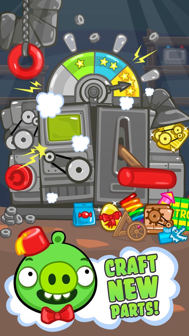 Bad Piggies screenshot game
