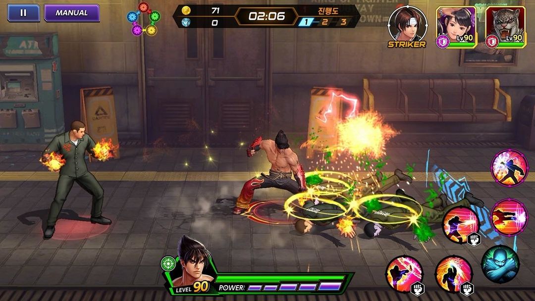 Screenshot of The King of Fighters AllStar